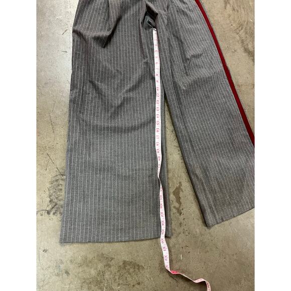 Zara - Pinstripe Boxer Pants/ / S / Gray - Picture 7 of 10